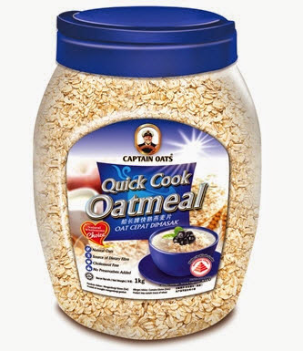 Yến mạch Captain Oats - Quick Cook 1kg