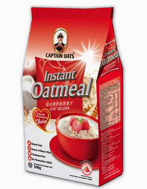 Yến mạch Captain Oát - Instant Oatmeal 500g nhập khẩu Úc